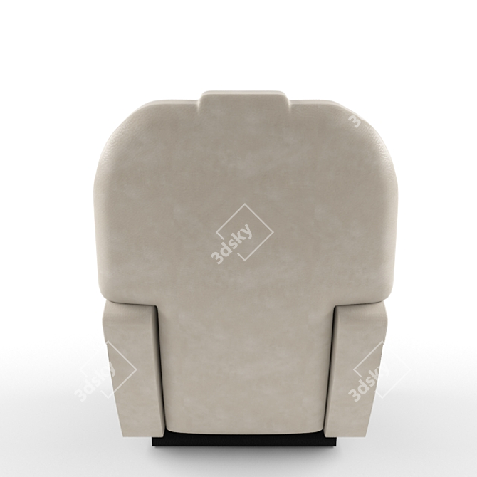 AeroShip Aircraft Seat 3D model image 3