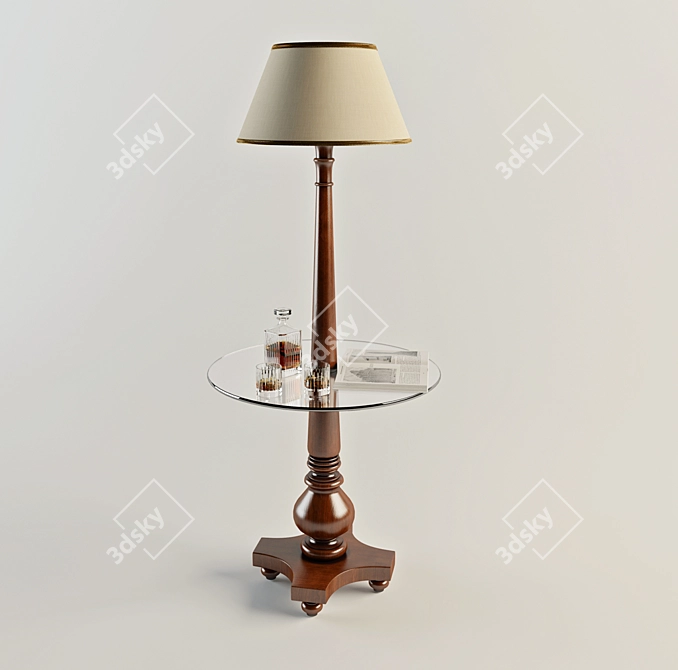 Mirandola Grande Lamp: Manhattan Collection 3D model image 1