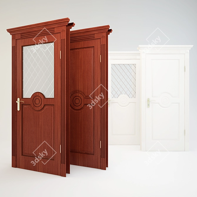 "Symphony 7" and "Symphony 7 Up" Mari Furniture Factory: Stylish Doors for Any Space 3D model image 1