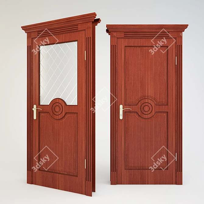 "Symphony 7" and "Symphony 7 Up" Mari Furniture Factory: Stylish Doors for Any Space 3D model image 3