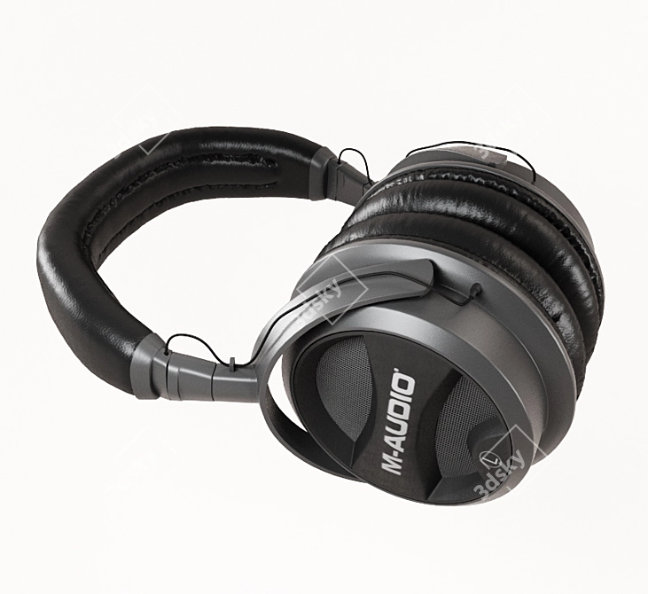 M-AUDIO Headphones: Superior Sound & Comfort 3D model image 3