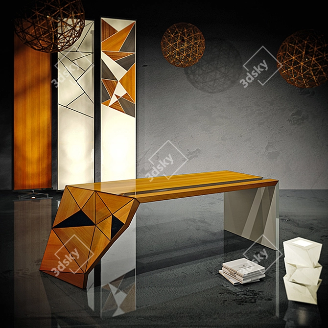 Custom Table by MEKRAN Factory 3D model image 2