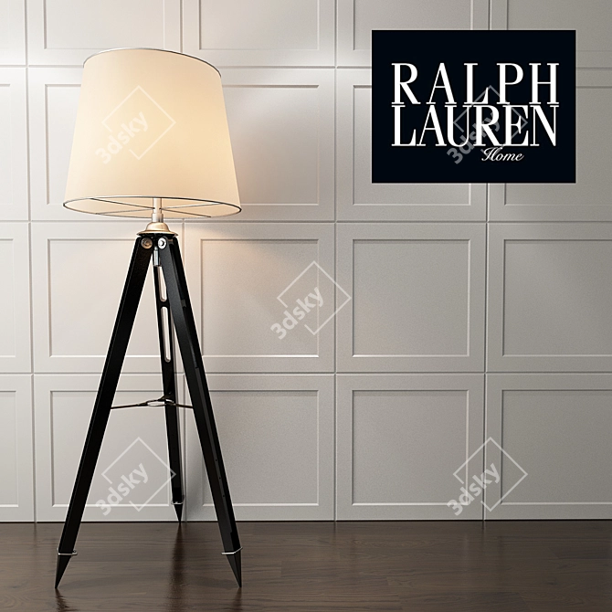 Modern Ralph Lauren Floor Lamp 3D model image 1