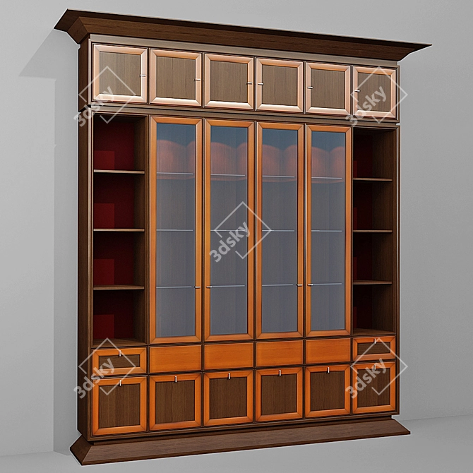 MEKRAN Toledo Wardrobe 3D model image 1