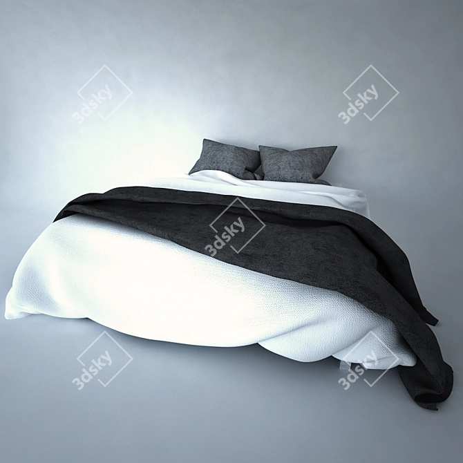 Dreamy Comfort Linens 3D model image 2