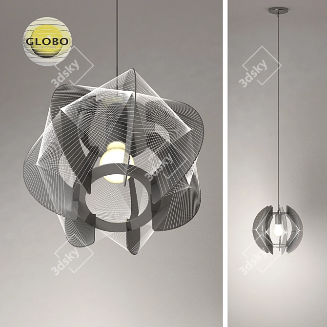 Globo Lighting Hanging Lamp | Stylish and Modern 3D model image 1