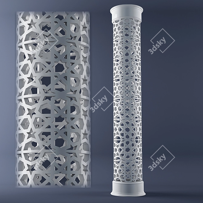 Stylish Column for Elegant Homes 3D model image 1