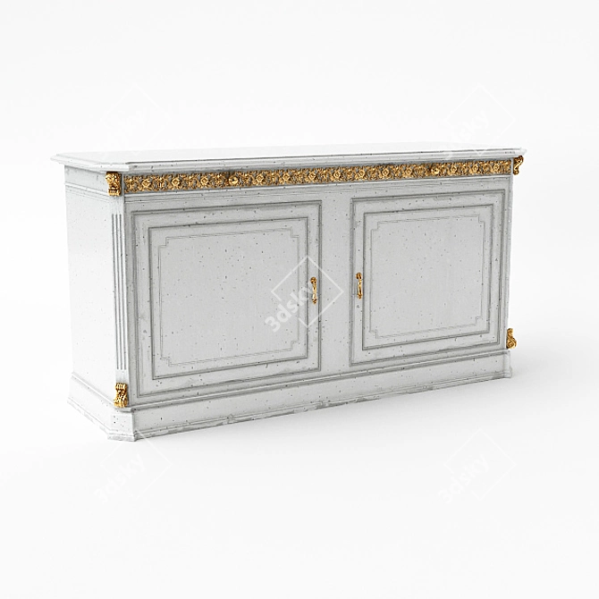 ARCA Buffet: Exquisite Italian Craftsmanship 3D model image 1