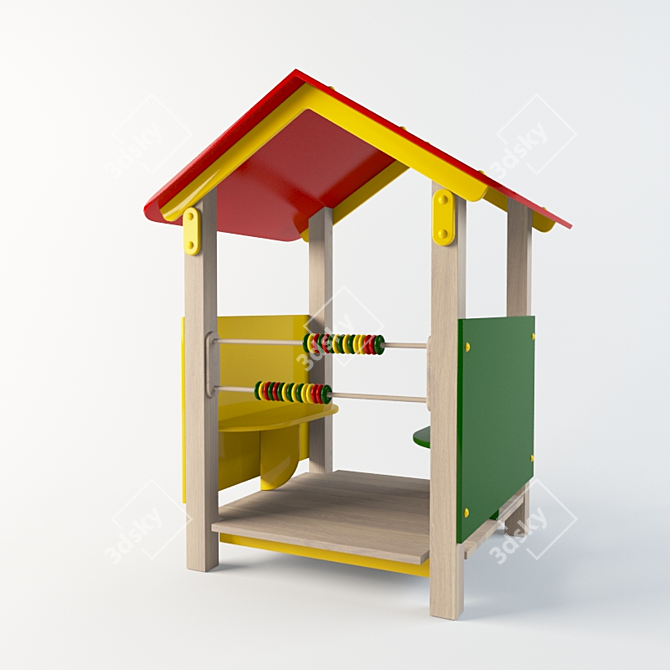 Playful Jungle Gym for Kids 3D model image 1