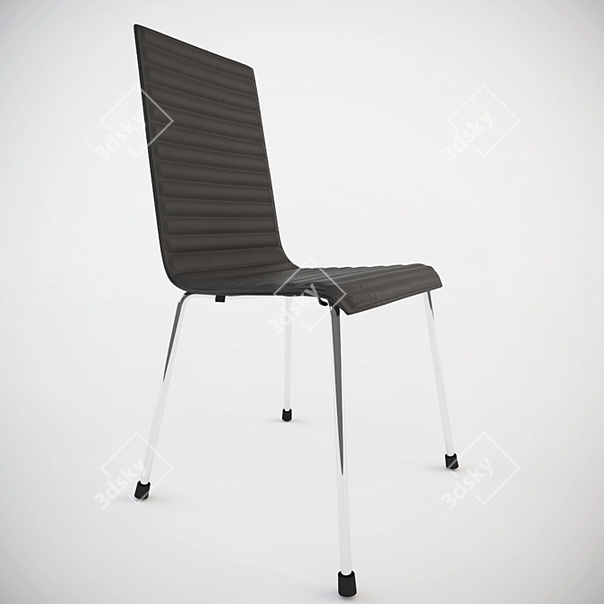 ErgoLux HP05: Ultimate Comfort Chair 3D model image 1