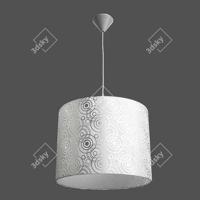 Rainbow Witting Chandelier 3D model image 1