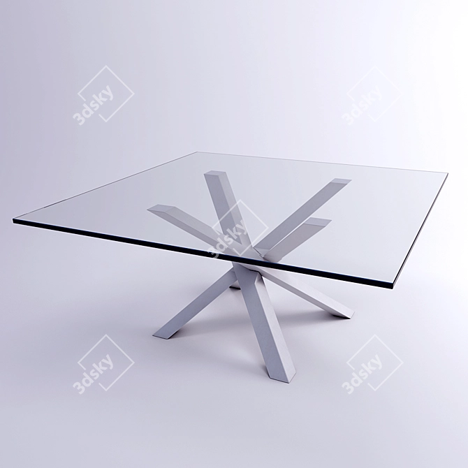 Acerbis Seltz & Xplane Table Set 3D model image 3