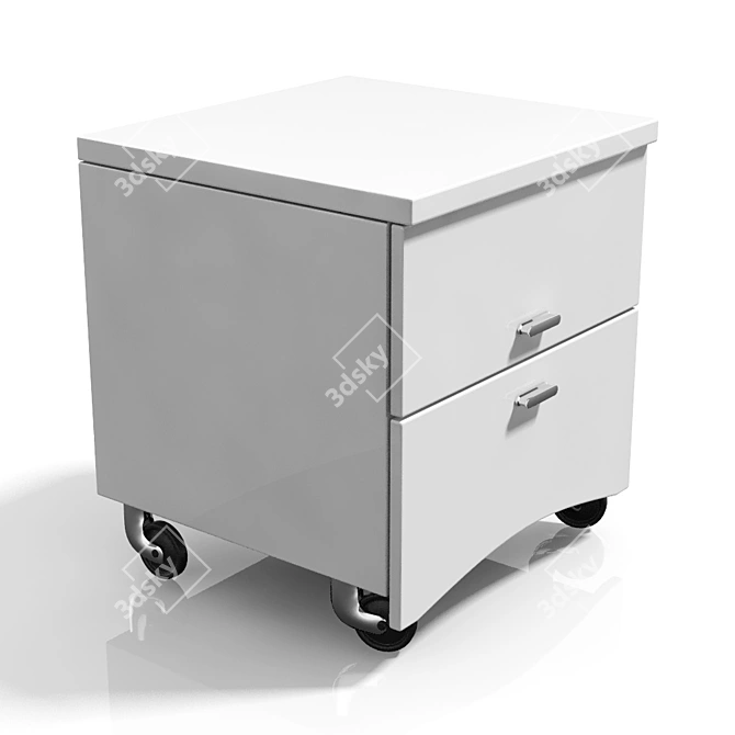 Tattoo Cabinet - Portable Storage Solution 3D model image 2