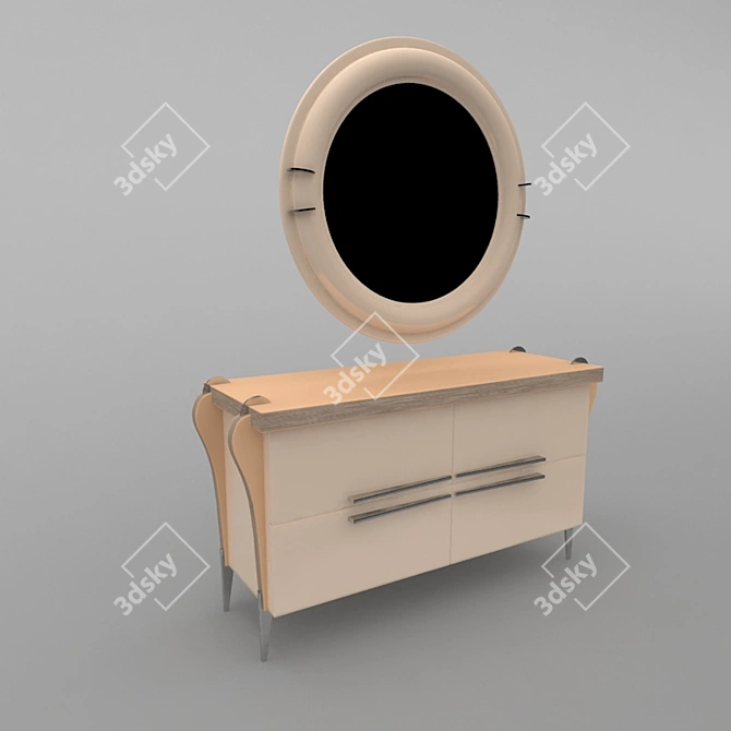 Turri Locker T2051 3D model image 1