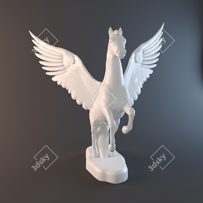 /Russian Horse Sculpture/ 3D model image 1