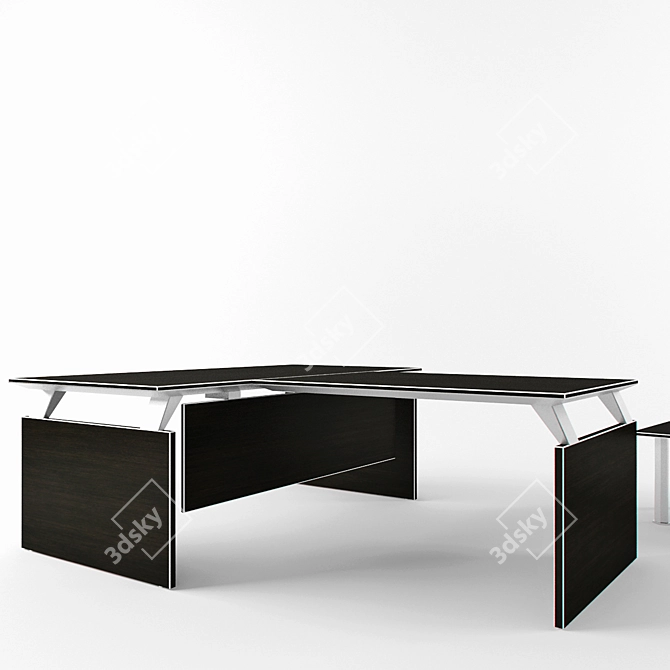 Italian Office Leo: Elegant and Functional 3D model image 2