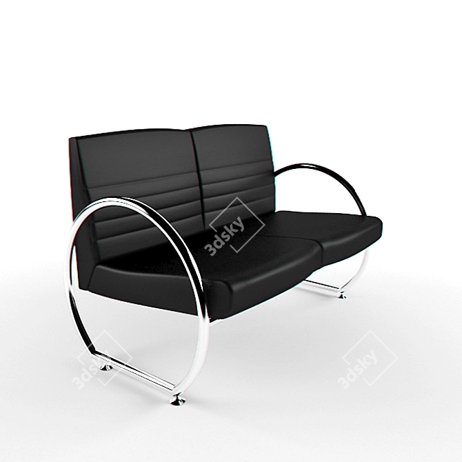 Modern Club Sofa Roland 3D model image 1