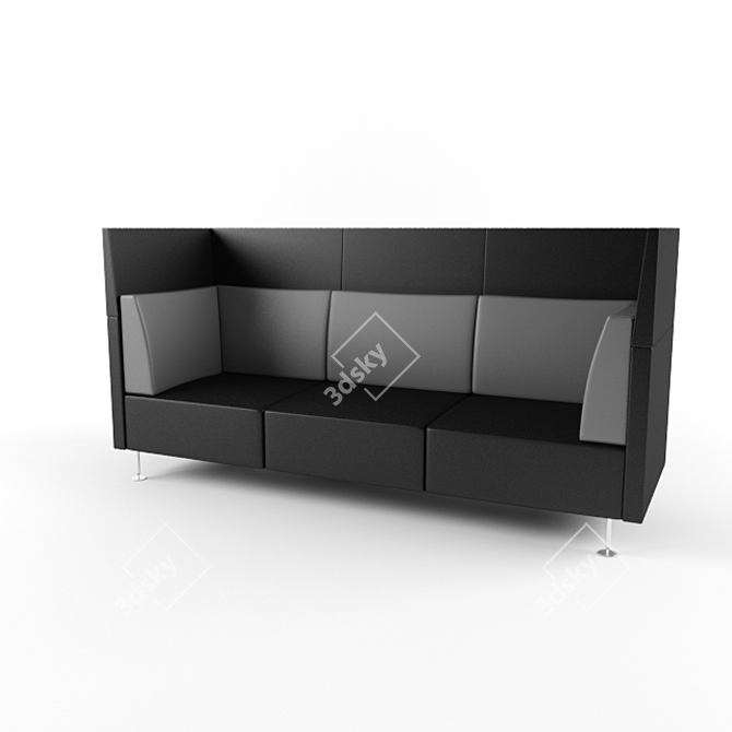 Modular Sedus Sofa 3D model image 1