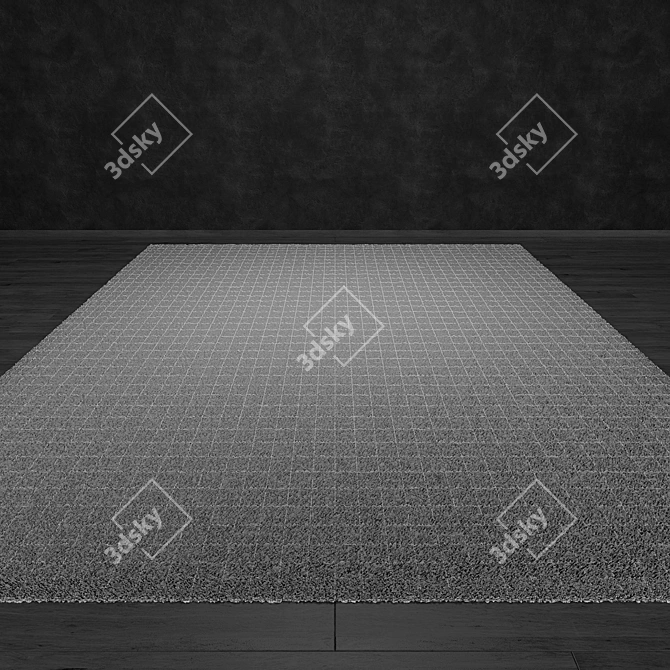 Samarkand Green LivingCarpets: Elegant Carpet for Stylish Interiors 3D model image 2