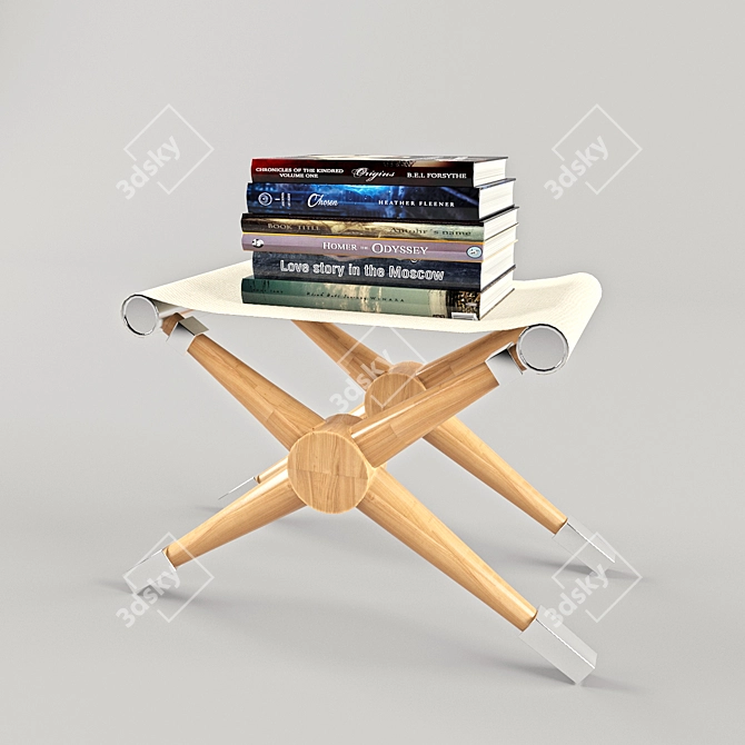 Bookshelf Chair 3D model image 1