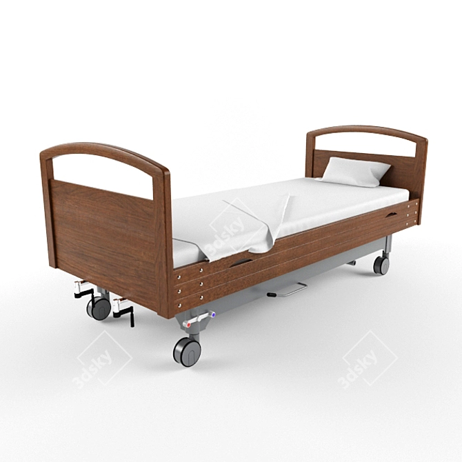 Mobility Bed 290: Clinic Comfort 3D model image 1