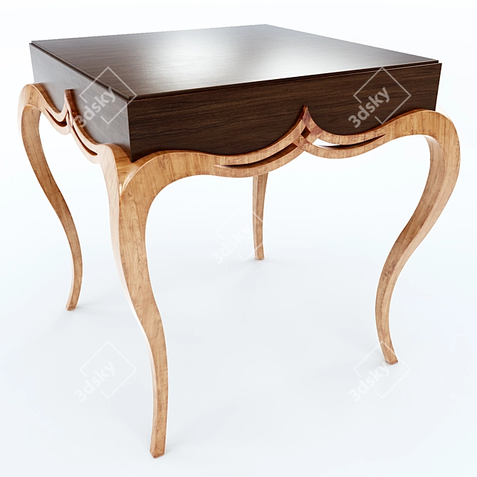 Elegant ChristopherGuy Side Table 3D model image 1