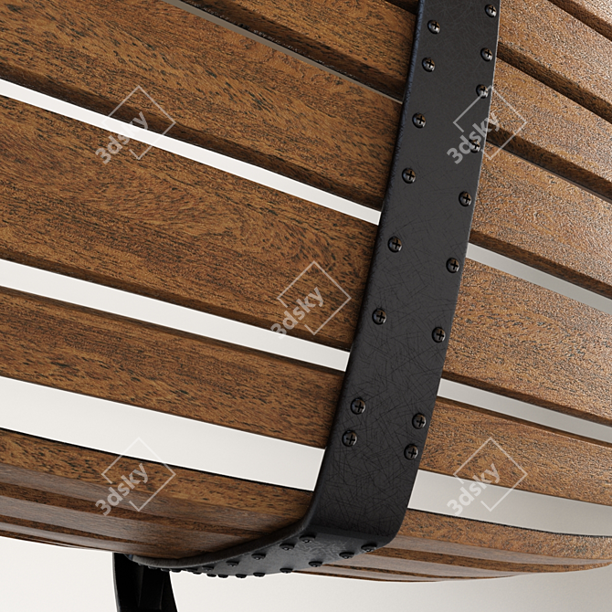 Eco Chic Bilge Lounge Chair 3D model image 3