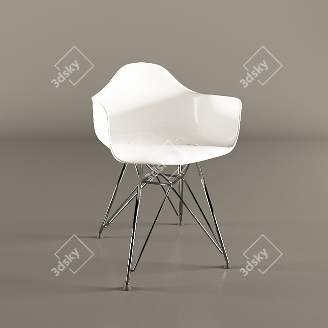 425x425x647 Chair 3D model image 1