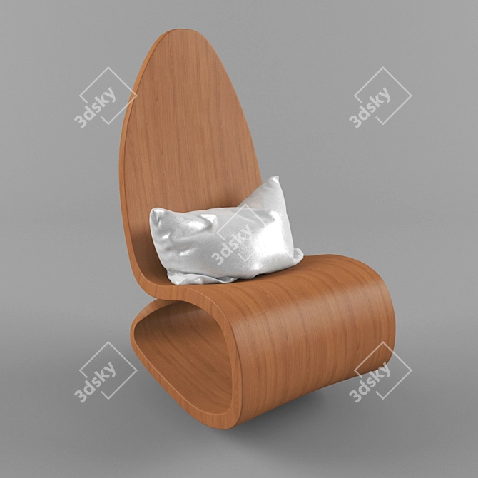 ErgoFlex Chair 3D model image 1