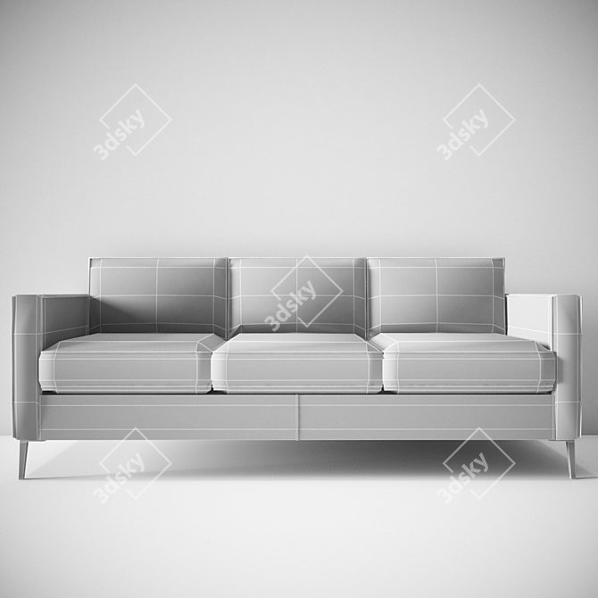 Elizabeth de la Vega A1016 Sofa 3D model image 2