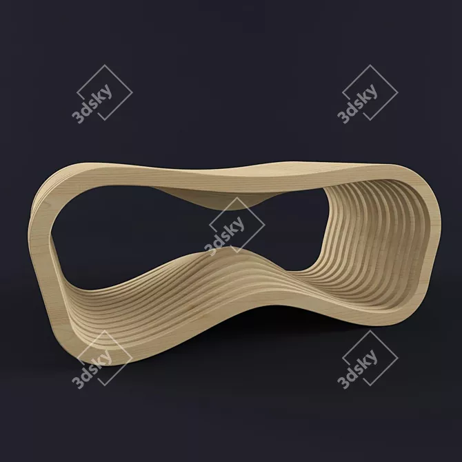 Modern Coffee Table 3D model image 2