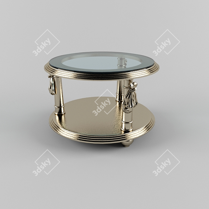 Elegant Potronov Frau Table 3D model image 1