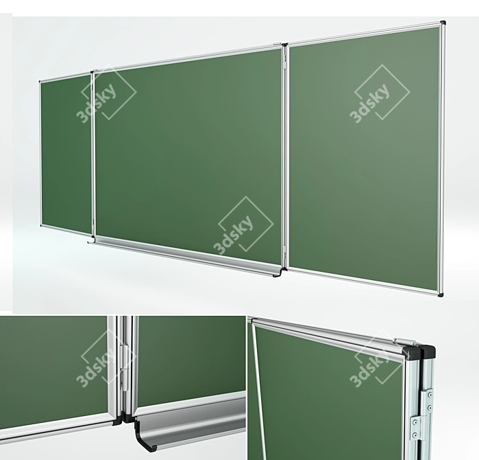 Versatile School Board: For Close and Distant Plans 3D model image 1