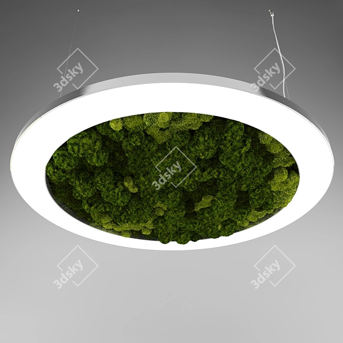 Green Light Ring 3D model image 1