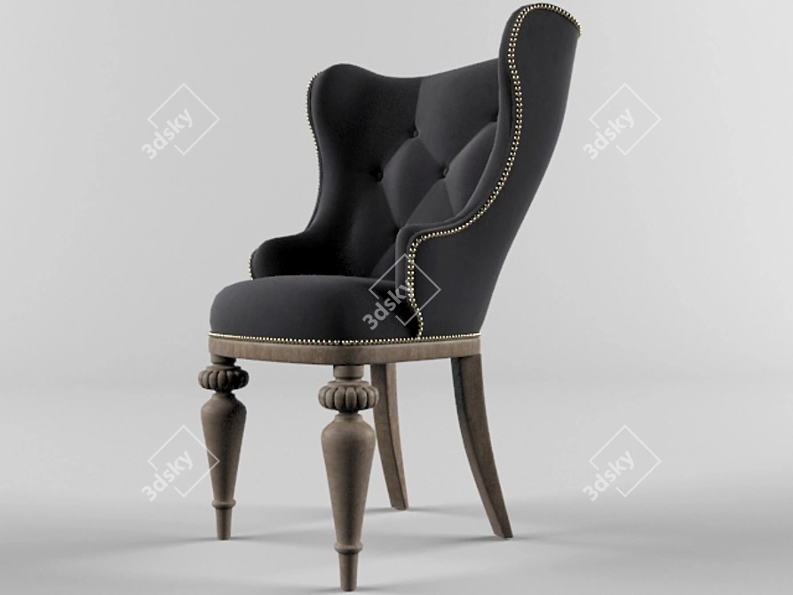 Comfort Plus Chair 3D model image 1