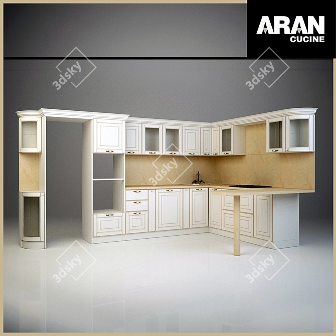 Aran Kitchen Factory: Delightful Designs 3D model image 1