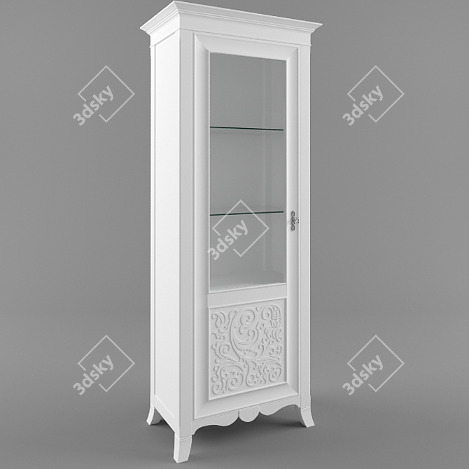 Elegant Deco Showcase Collection 3D model image 1