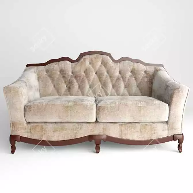 Classic Sofa 3D model image 1
