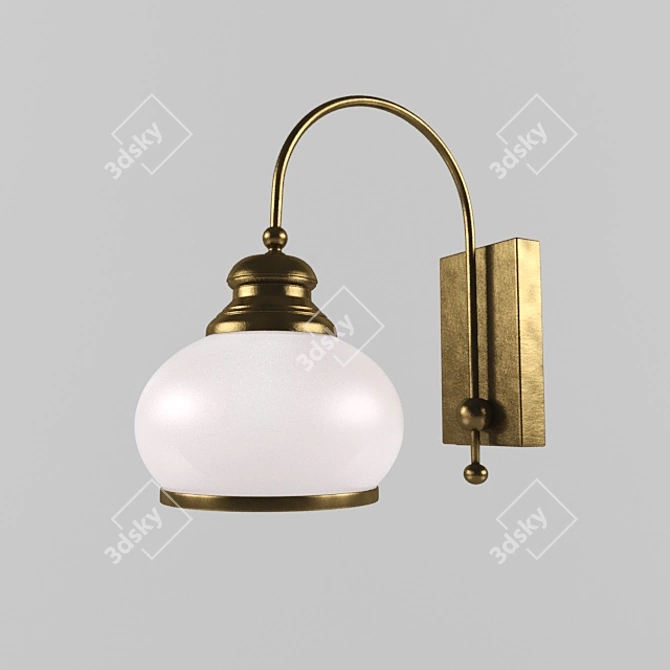 Globo Nostalgika Austria Wall Sconce 3D model image 1