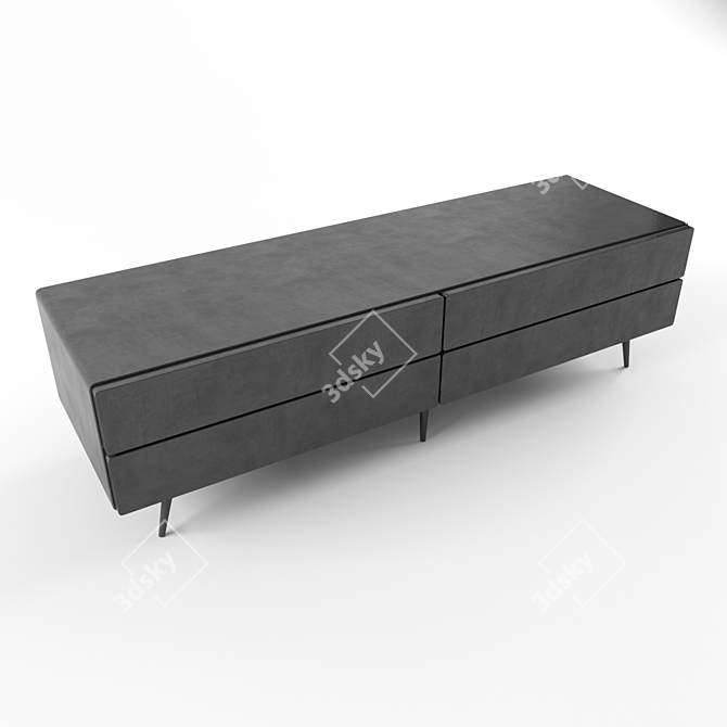 Elegant Storage Solution: Fermo 3D model image 1