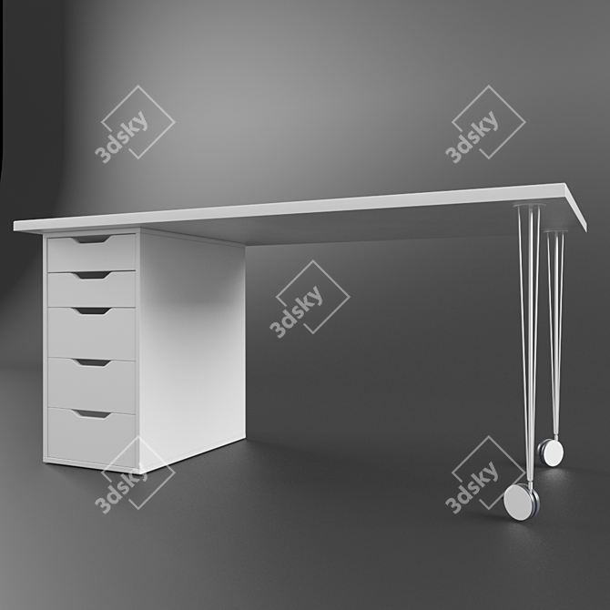 KLIMPEN ALEX: IKEA Table Combo 3D model image 1