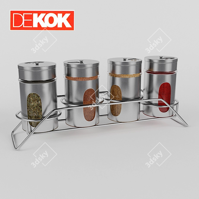 Savory Spice Set: DEKOK SJ-25 3D model image 1