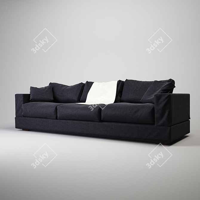 Custom Made Sofa 3D model image 1