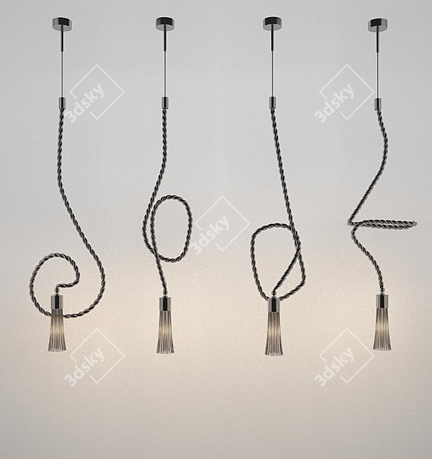 Sultans of Swing Ceiling Lights 3D model image 1