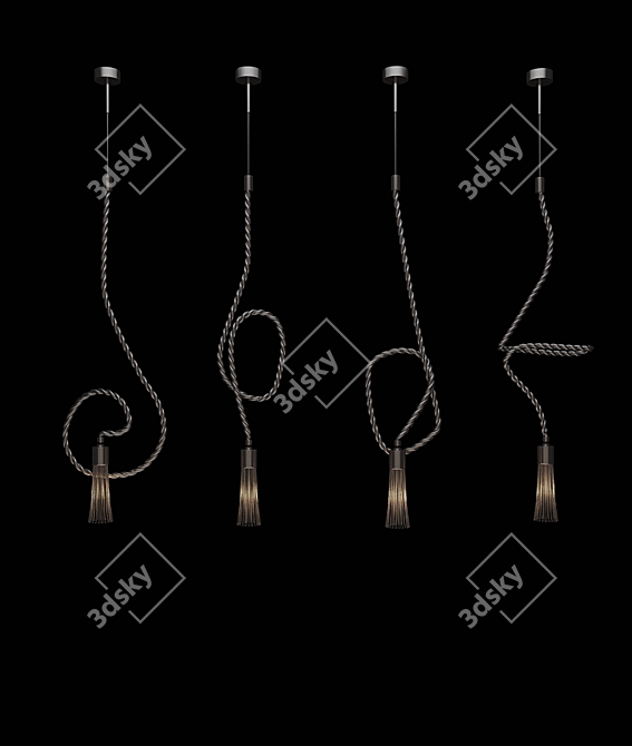 Sultans of Swing Ceiling Lights 3D model image 2