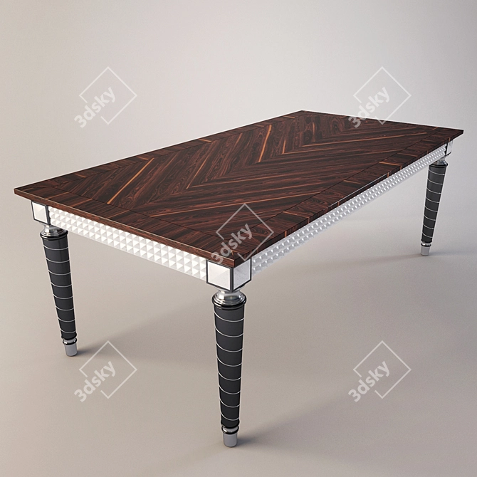 Effe Studio Kristall Table 3D model image 1