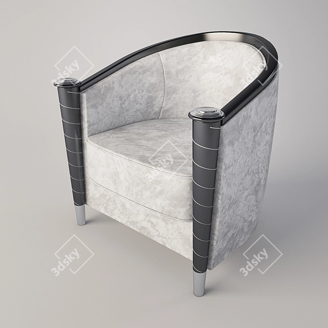 Effe Studio Kristall: Stylish Wheelchair-Accessible Workstation 3D model image 1