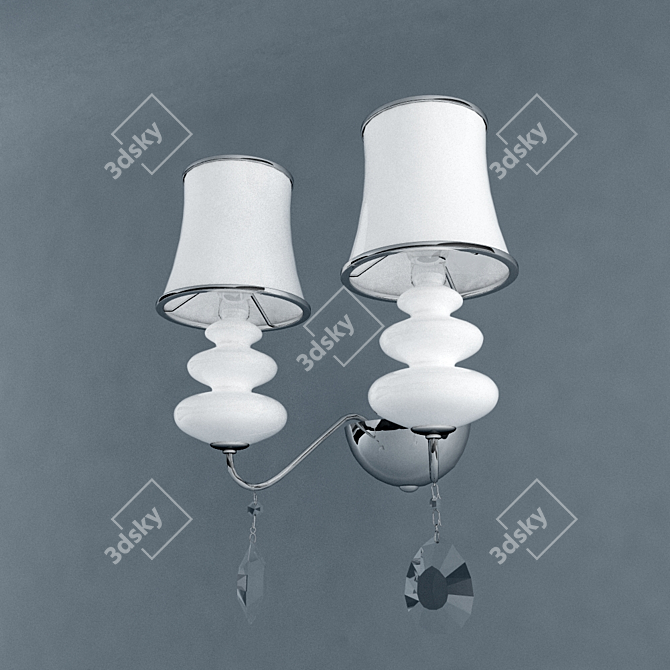 Breezelight 1303: Modern Wall Lamp 3D model image 1