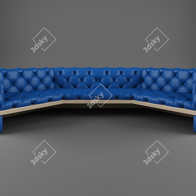 Cosy Corner Sofa 3D model image 2