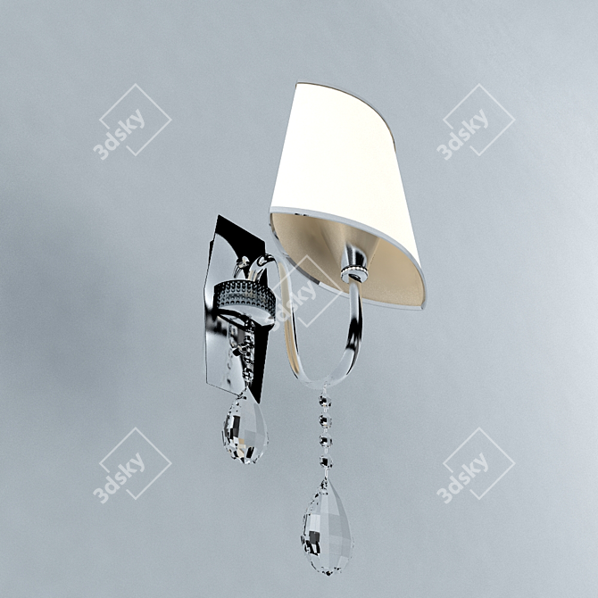 Breezelight 1302/AP1 - 3D Wall Lamp 3D model image 1